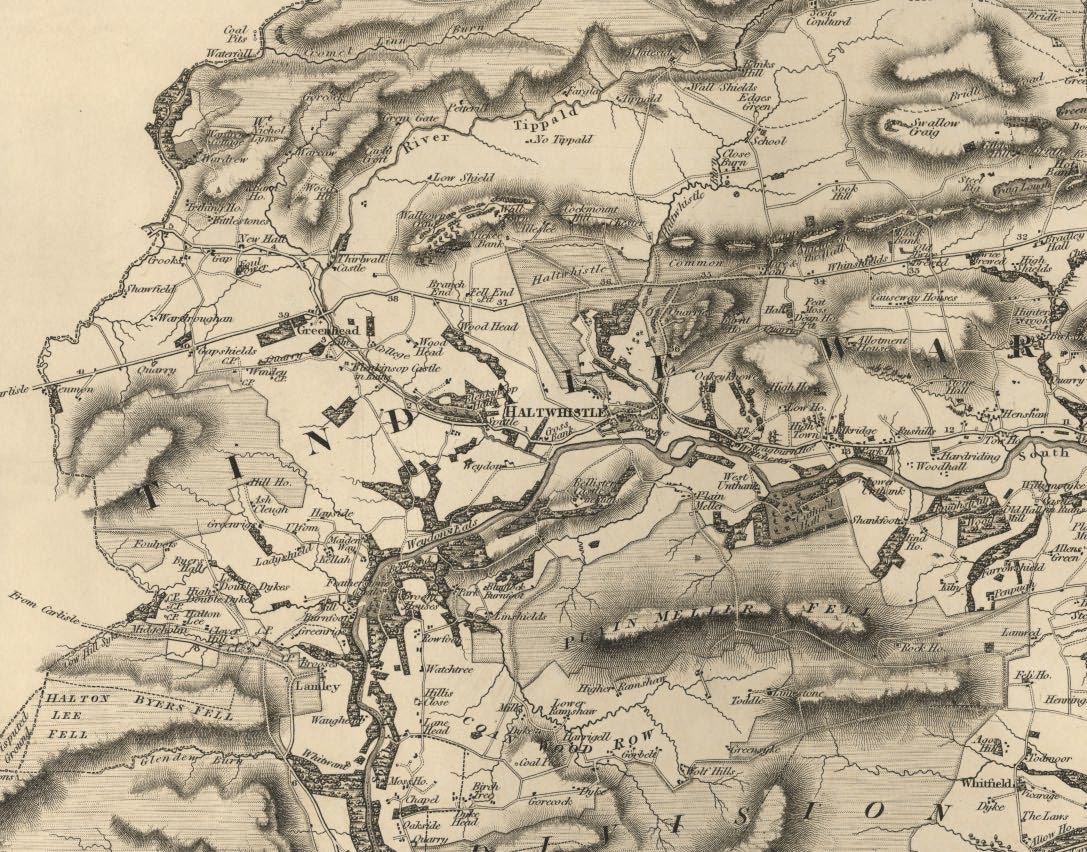Greenwood's 1828 map